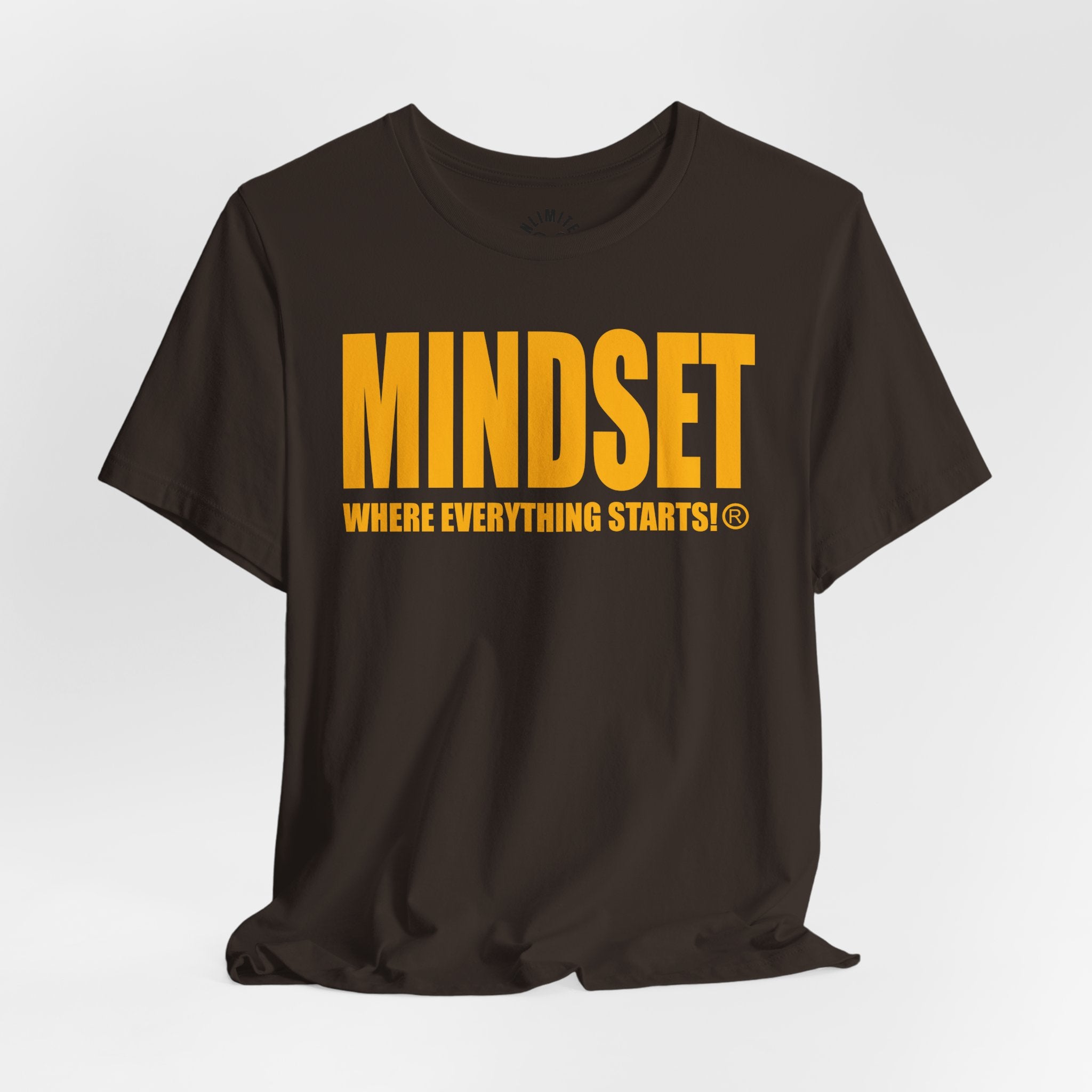 MINDSET - WHERE EVERYTHING STARTS!® T-Shirt (Gold)