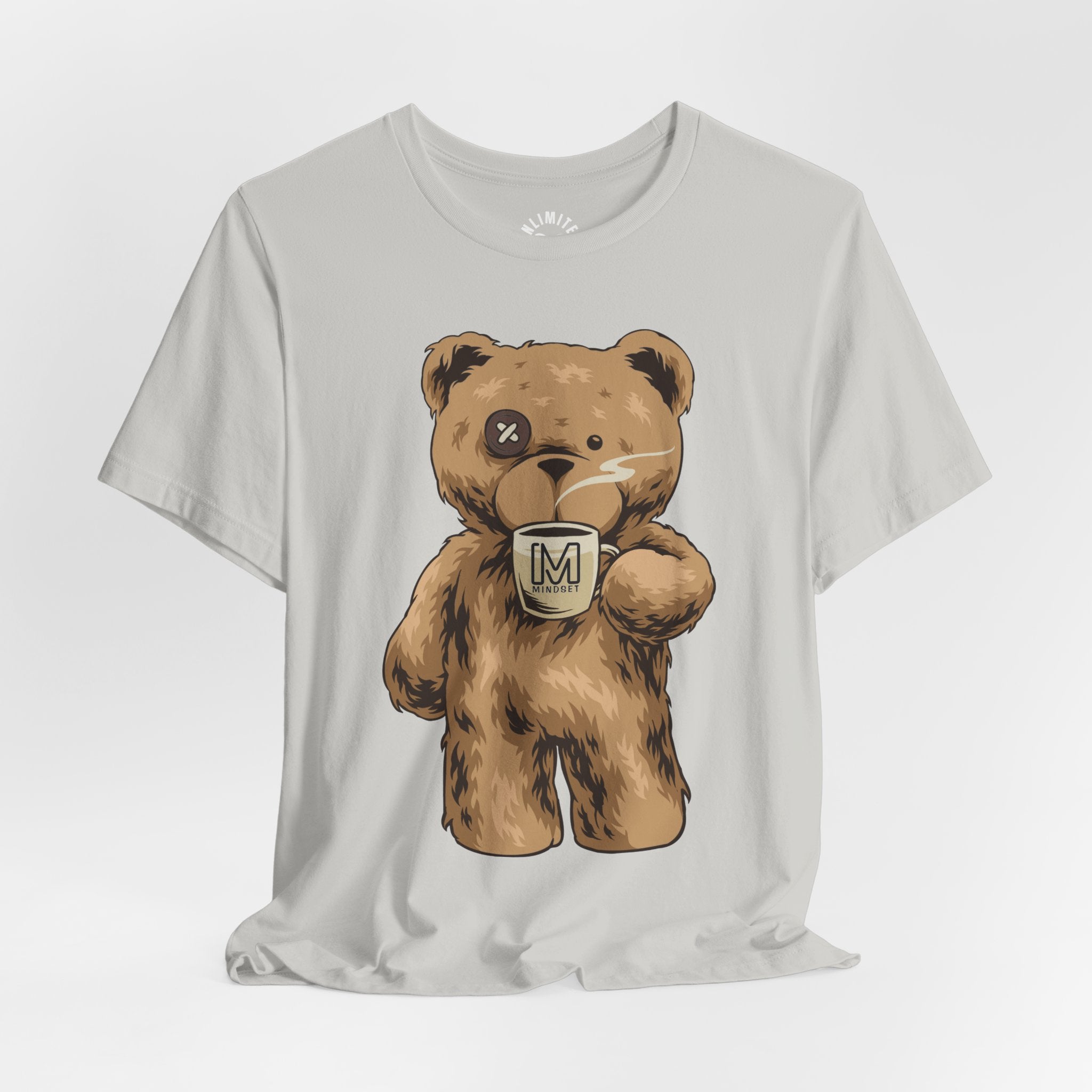 Mindset Bear With Coffee T-Shirt