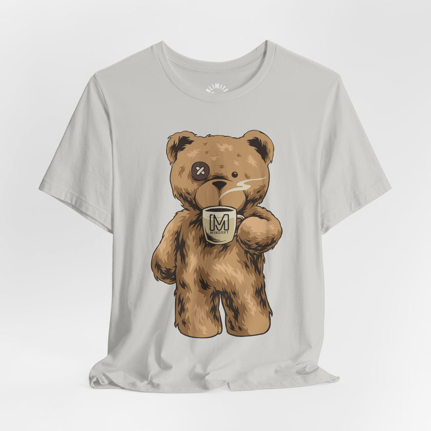 Mindset Bear With Coffee T-Shirt