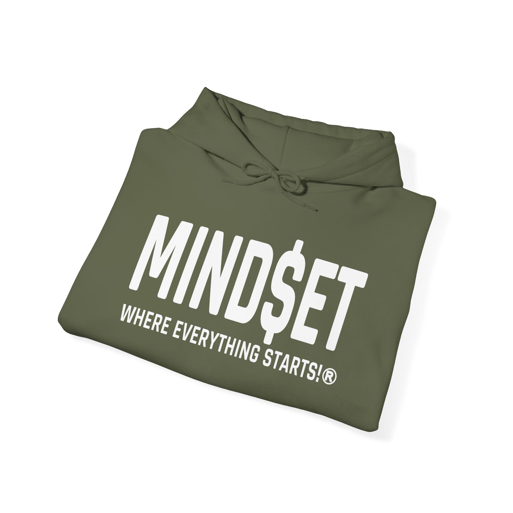 MIND$ET EDITION Hooded Sweatshirts (White Logo)