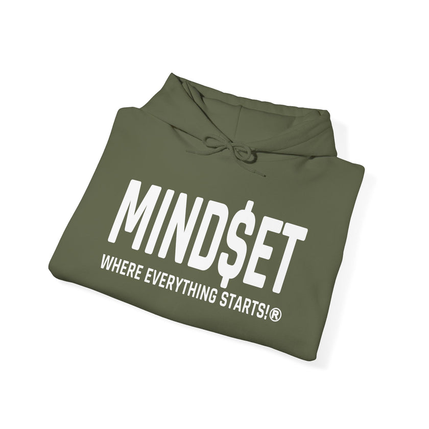 MIND$ET EDITION Hooded Sweatshirts (White Logo)